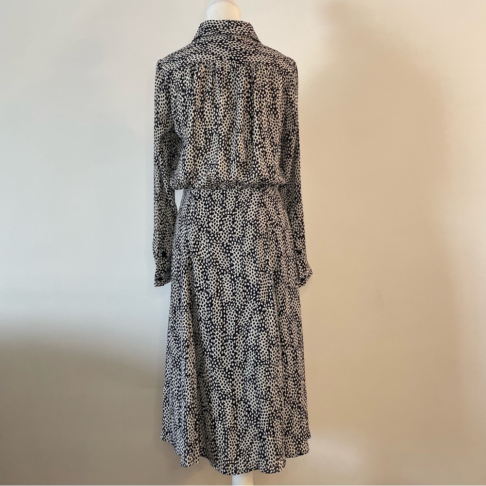 NEW Button Front Long Sleeve Dress Who What Wear Women’s Size Small - Picture 2 of 11